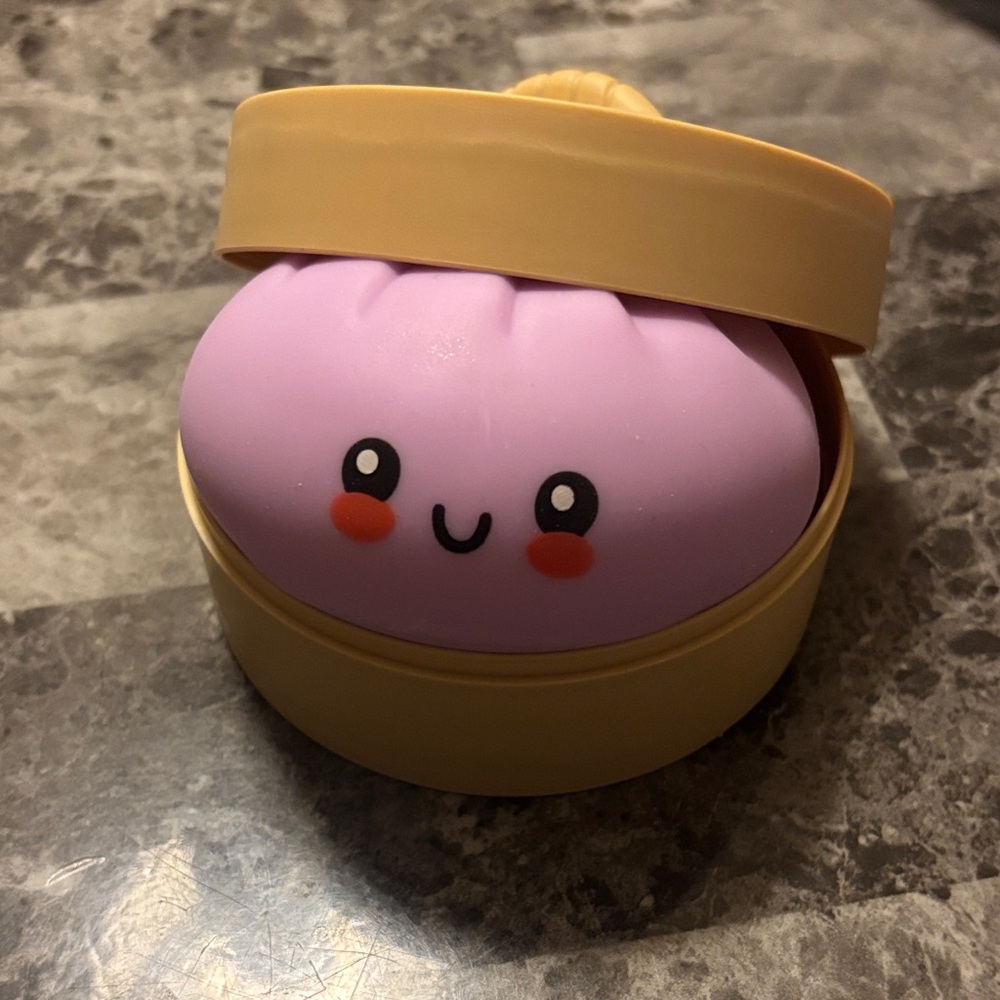 Viral Mystery (Holographic edition) Light Purple Dumpling Squishy Toy